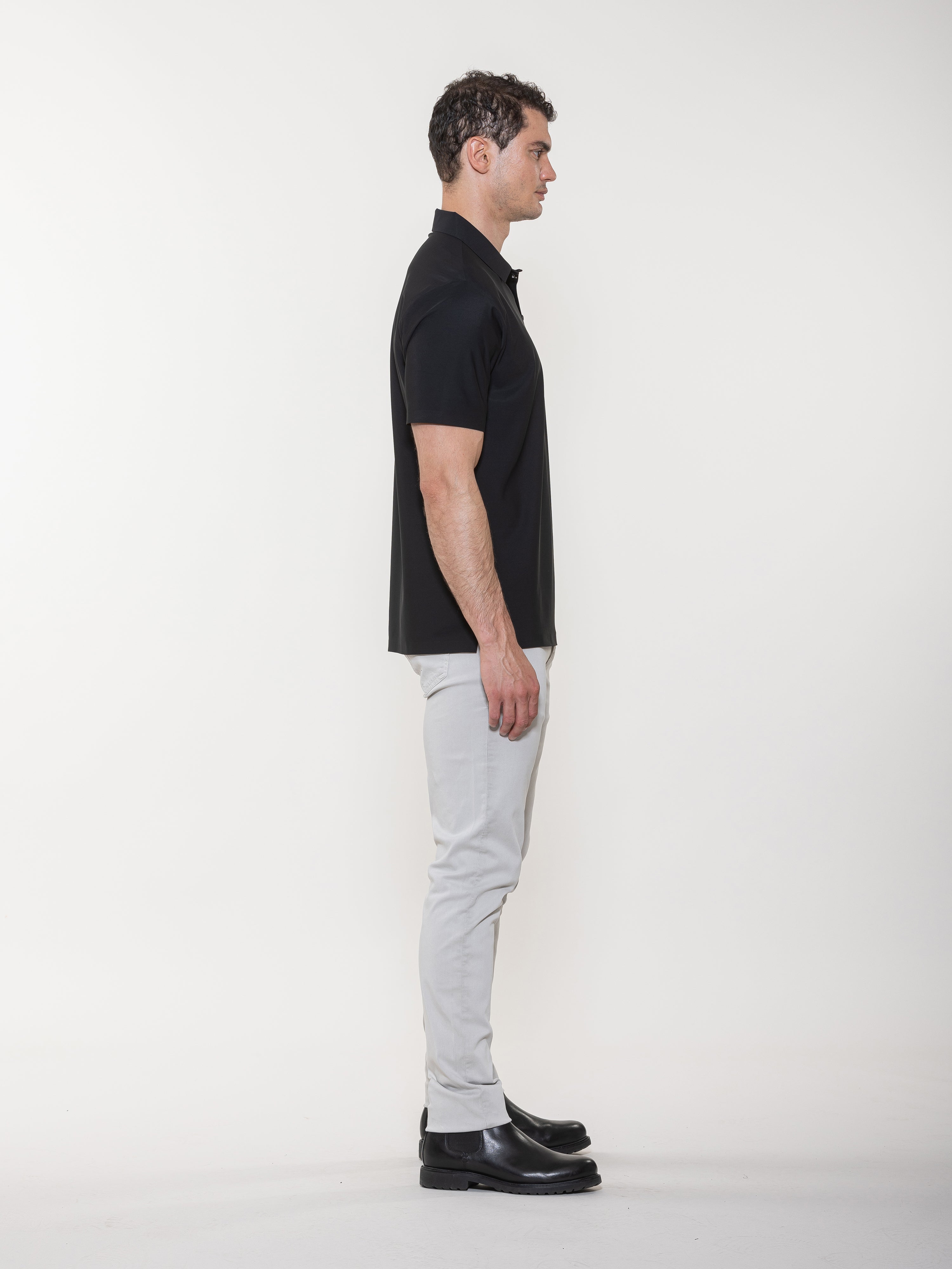 Бесшовная спортивная рубашка-поло American Heritage, черный
Бесшовная спортивная рубашка-поло American Heritage, черный