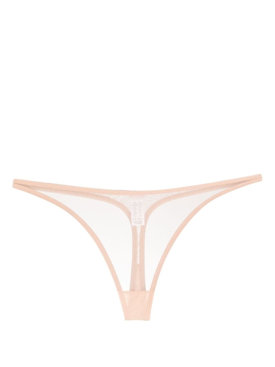 ERES прозрачные трусы-стринги Promesse, нейтральный цвет
ERES прозрачные трусы-стринги Promesse, нейтральный цвет
