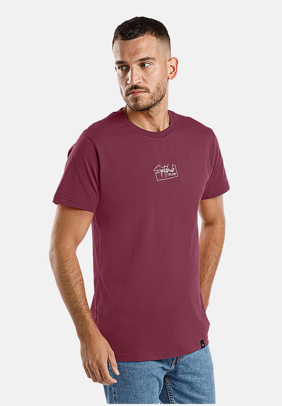 Футболка Spitzbub Basic T-shirt, Bordeaux
Футболка Spitzbub Basic T-shirt, Bordeaux
