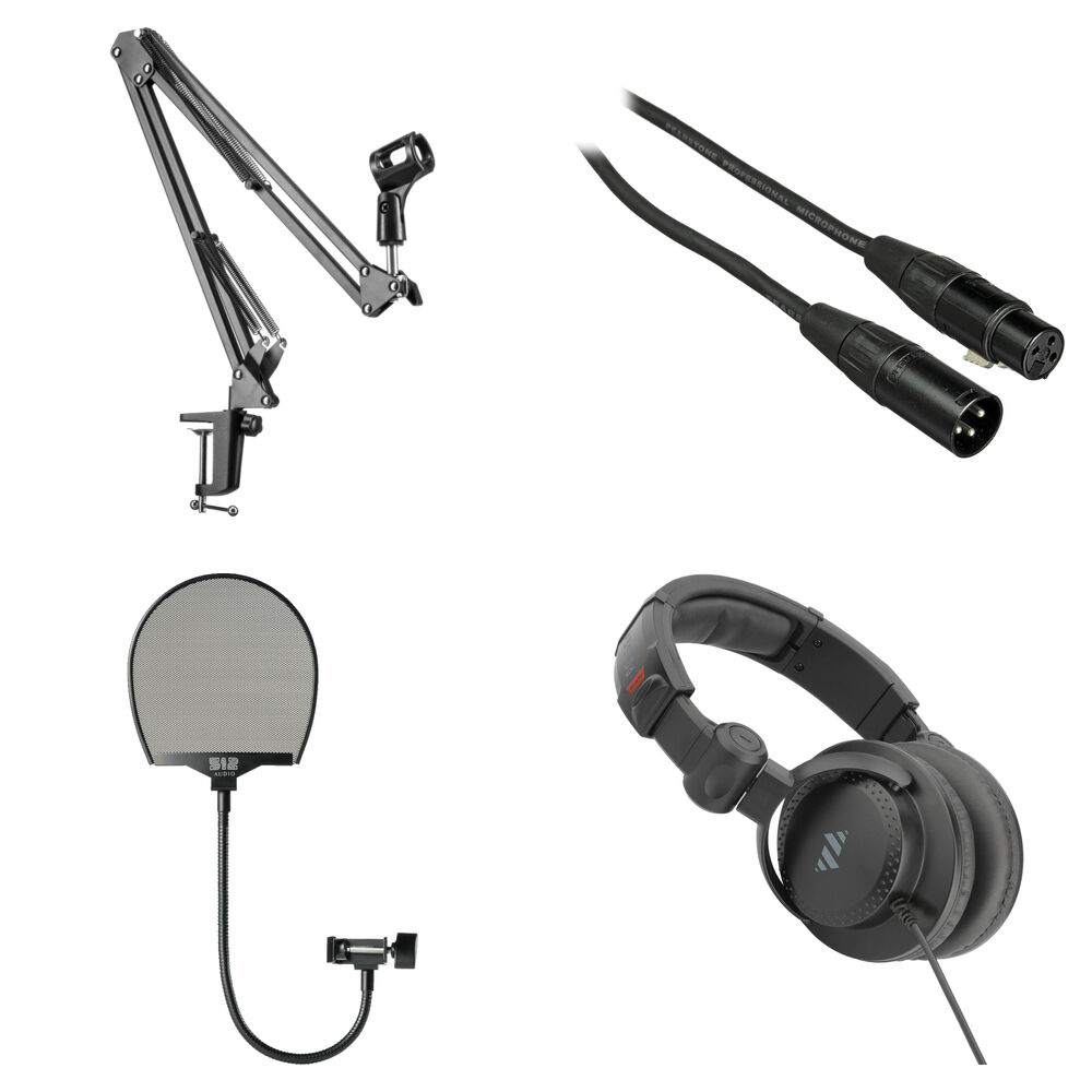 Микрофонная стойка Musicians Value Podcasting Accessory Kit with Crane Arm,
Микрофонная стойка Musicians Value Podcasting Accessory Kit with Crane Arm,