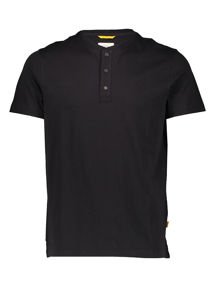 Camel Active Черная рубашка "Хенли"
Camel Active Черная рубашка "Хенли"