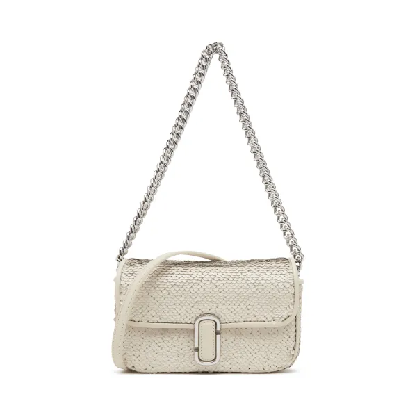 Миниатюрная сумка-мессенджер J Marc с пайетками Marc Jacobs, бежевый
Миниатюрная сумка-мессенджер J Marc с пайетками Marc Jacobs, бежевый