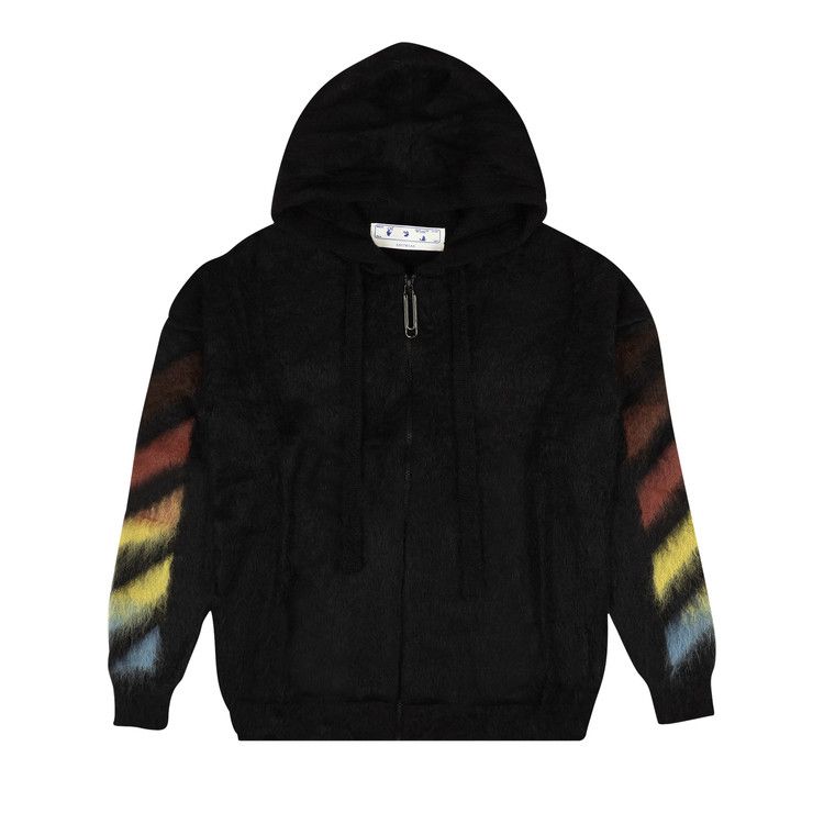 Худи Off-White Diag Brushed Mohair Zip Hoodie, Black/Rainbow
Худи Off-White Diag Brushed Mohair Zip Hoodie, Black/Rainbow