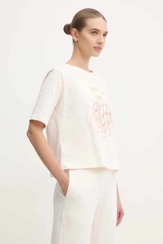 Футболка хлопковая с камнями RHINESTONE Guess, розовый
Футболка хлопковая с камнями RHINESTONE Guess, розовый