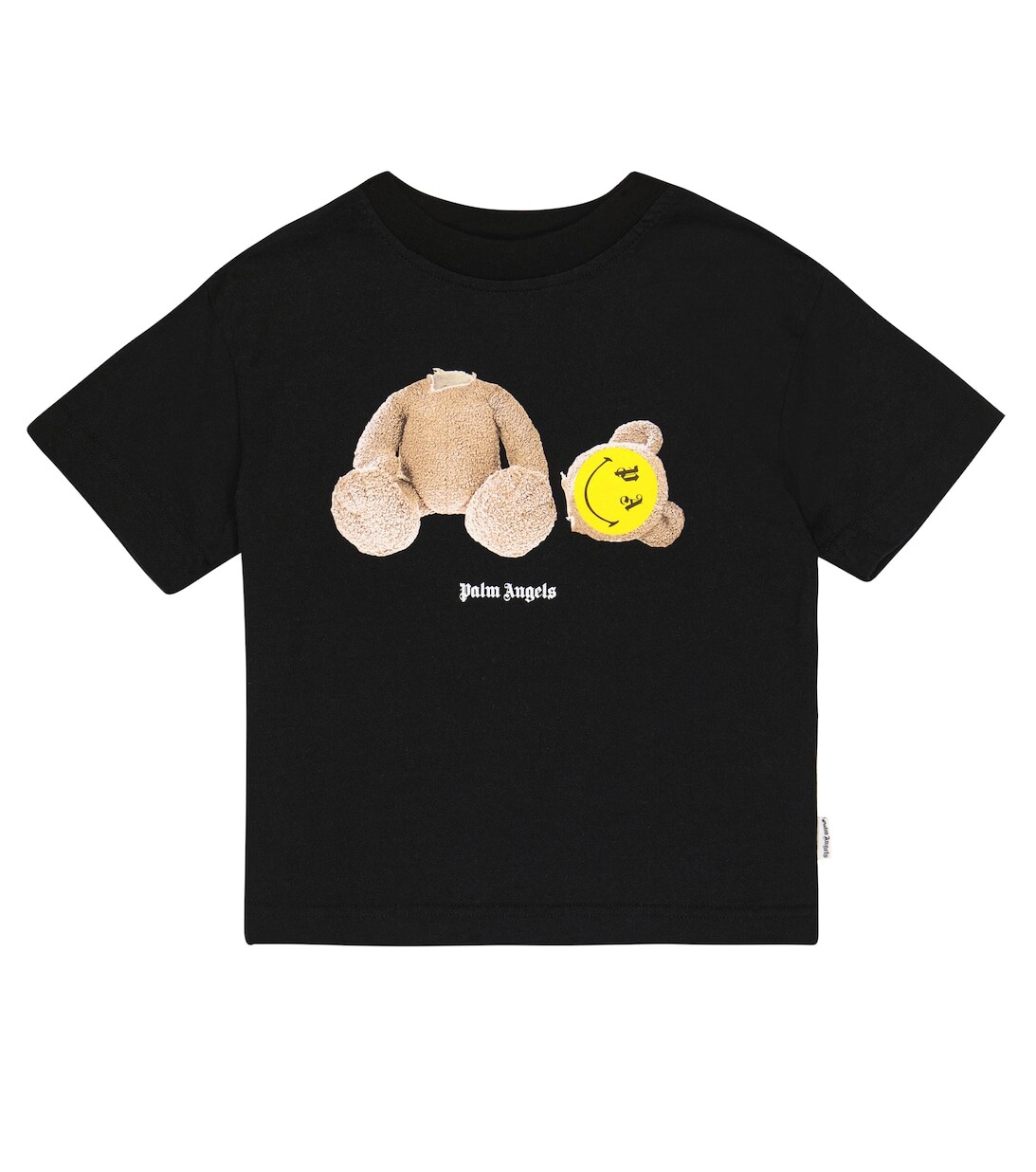 Футболка из хлопкового джерси с изображением медведя Palm Angels, черный
Футболка из хлопкового джерси с изображением медведя Palm Angels, черный