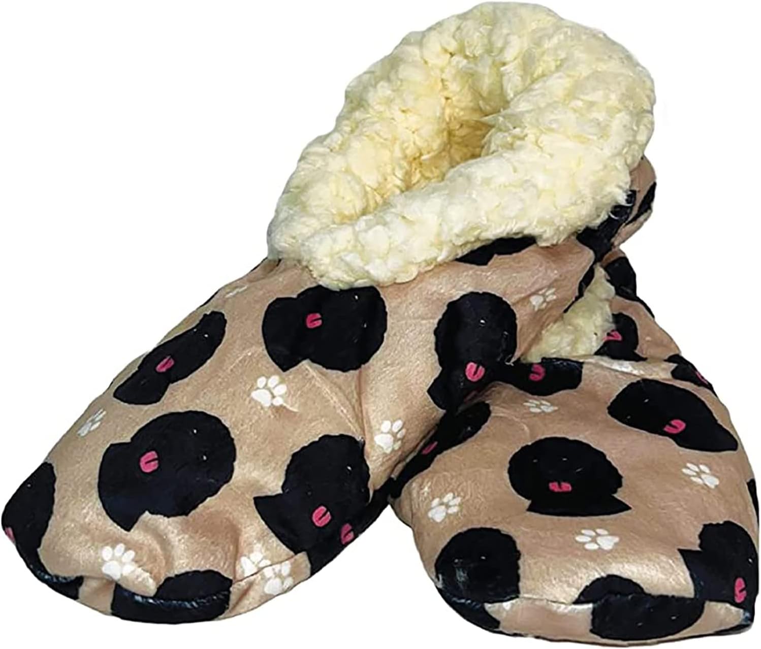 Тапочки Comfies - Уютные домашние тапочки с шерпой для женщин и мужчин - Домашняя обувь - Подарок любителям животных - Нескользящая подошва - Один размер подходит большинству - Унисекс, Labradoodle
Тапочки Comfies - Уютные домашние тапочки с шерпой для женщин и мужчин - Домашняя обувь - Подарок любителям животных - Нескользящая подошва - Один размер подходит большинству - Унисекс, Labradoodle