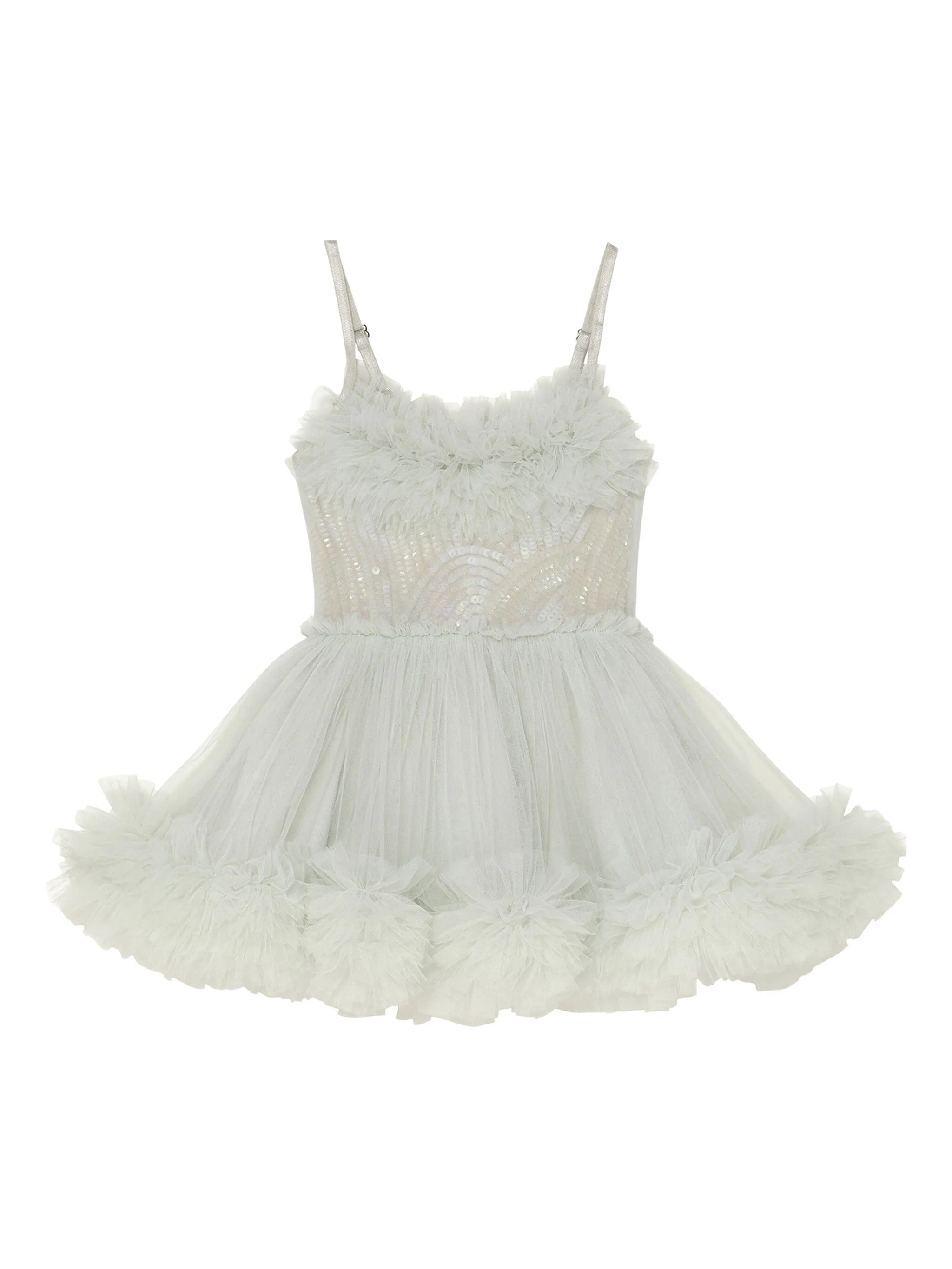 Платье Petunia с оборками и пайетками Tutu Du Monde, белый
Платье Petunia с оборками и пайетками Tutu Du Monde, белый