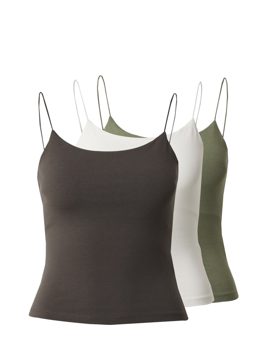 Топ studioselect Lena, темно-серый/хаки/белый
Топ studioselect Lena, темно-серый/хаки/белый