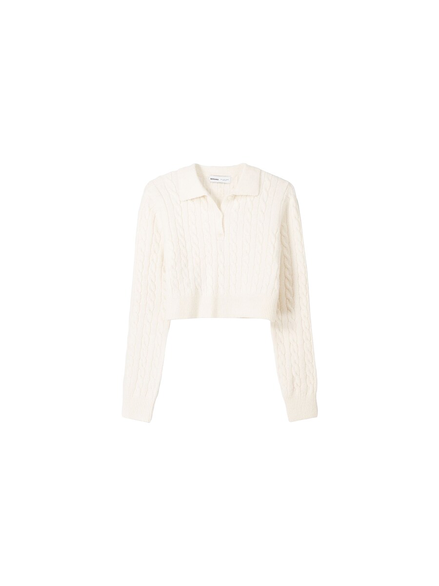 Свитер Bershka, экрю
Свитер Bershka, экрю