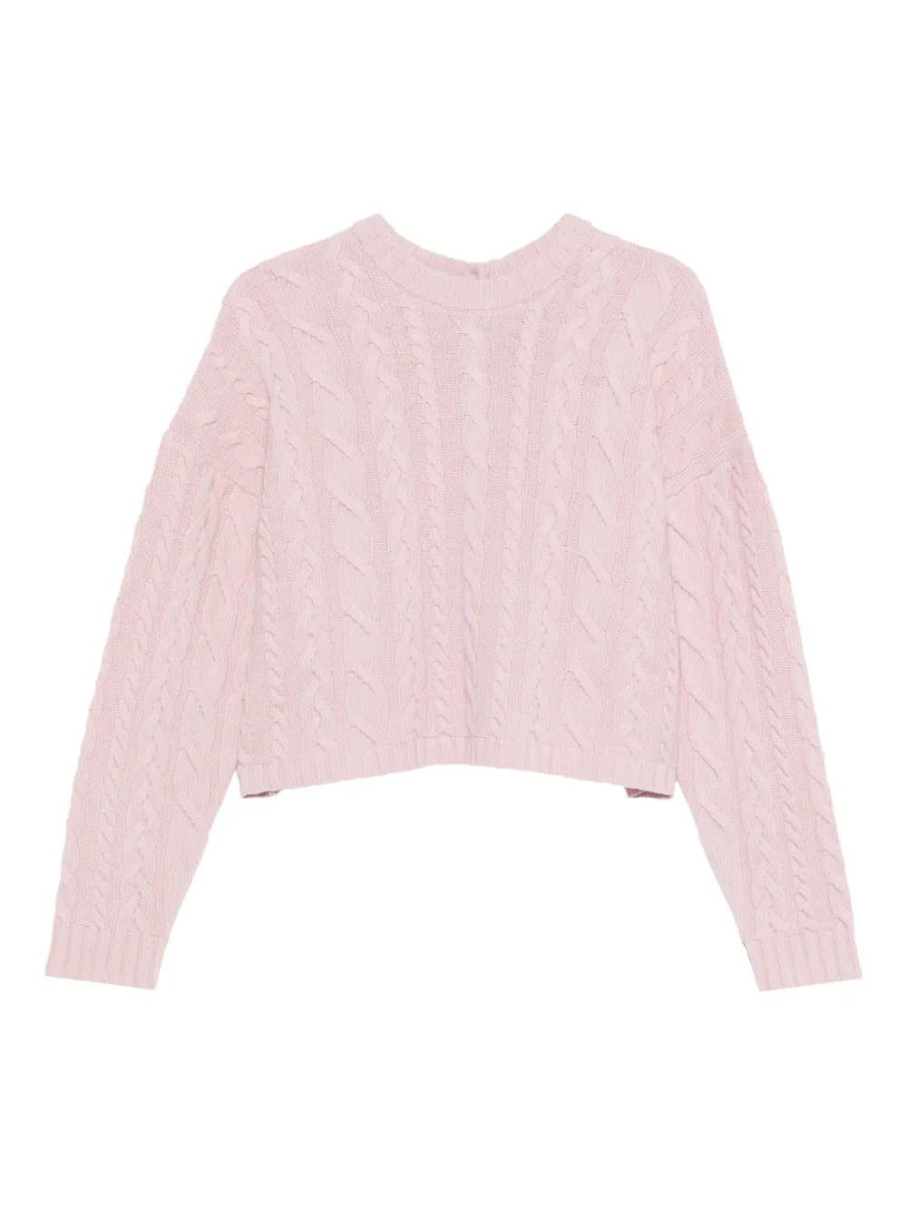 Свитер с открытой спиной и косичной вязкой 3310, розовый
Свитер с открытой спиной и косичной вязкой 3310, розовый