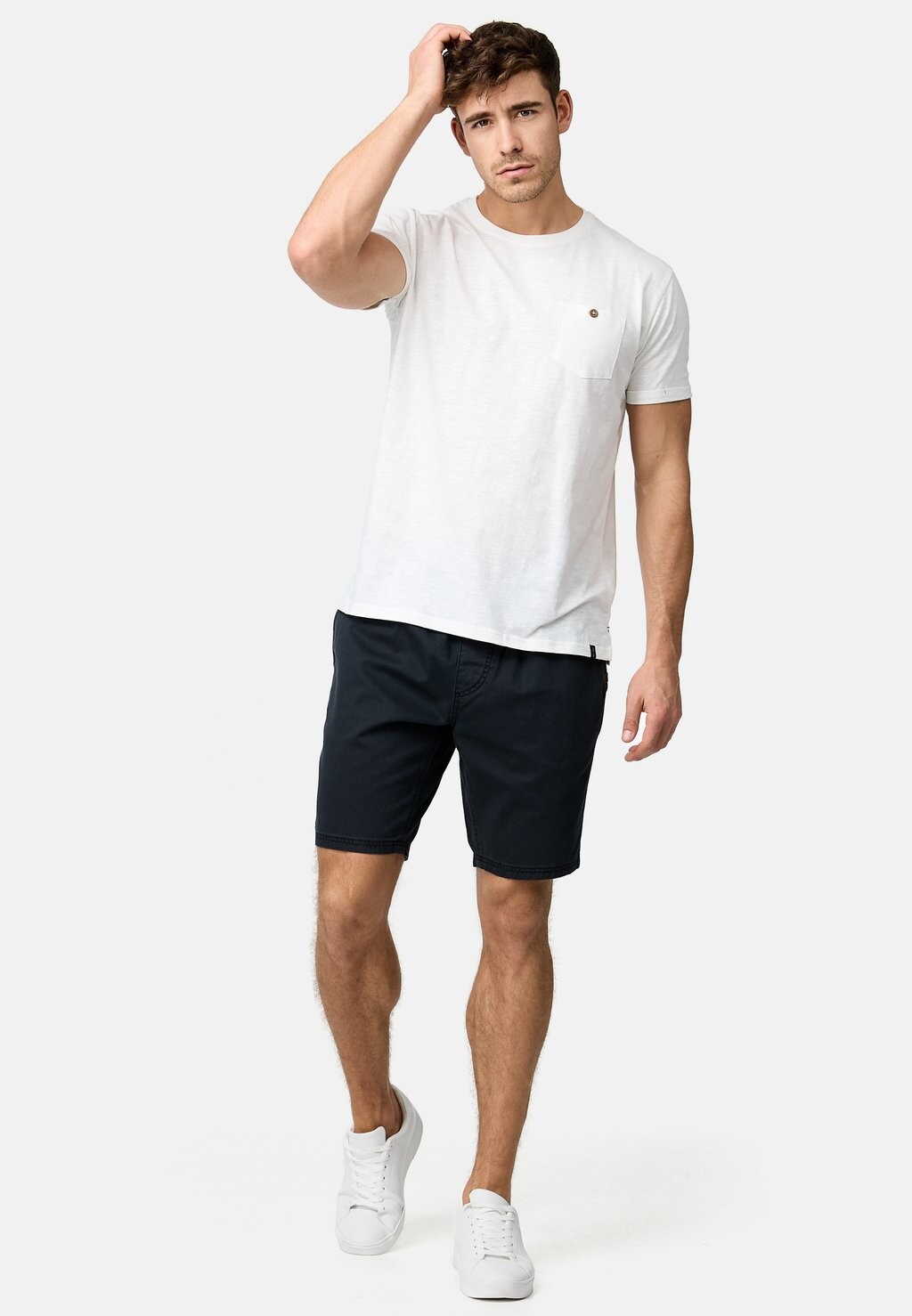 Базовая футболка JON INDICODE JEANS, кремовый
Базовая футболка JON INDICODE JEANS, кремовый