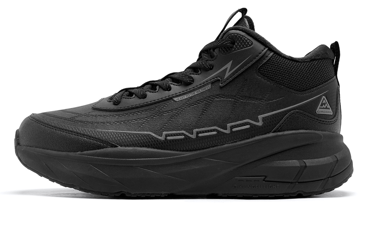 QIAODAN Мужские черные кроссовки для активного отдыха с термоамортизацией, отскоком, износостойкими, дышащими и нескользящими подошвами 
QIAODAN Мужские черные кроссовки для активного отдыха с термоамортизацией, отскоком, износостойкими, дышащими и нескользящими подошвами