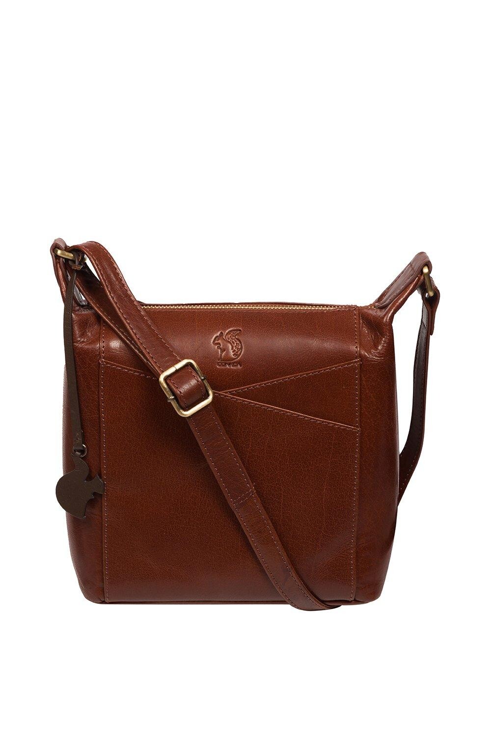 Кожаная сумка через плечо 'Kiki' Conkca London, коричневый
Кожаная сумка через плечо 'Kiki' Conkca London, коричневый