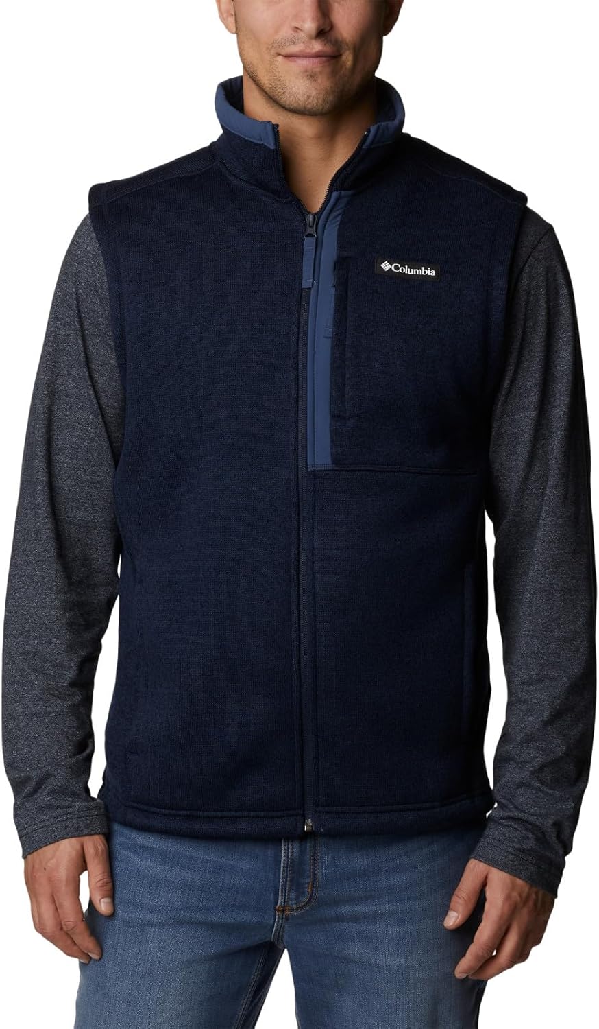 Columbia Мужская куртка-жилет Sweater Weather, Collegiate Navy Heather
Columbia Мужская куртка-жилет Sweater Weather, Collegiate Navy Heather