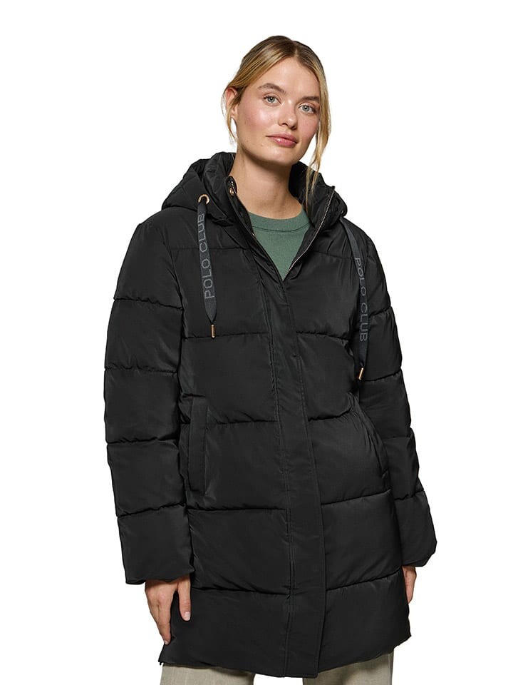 Пуховик Polo Club Wintermantel, черный
Пуховик Polo Club Wintermantel, черный