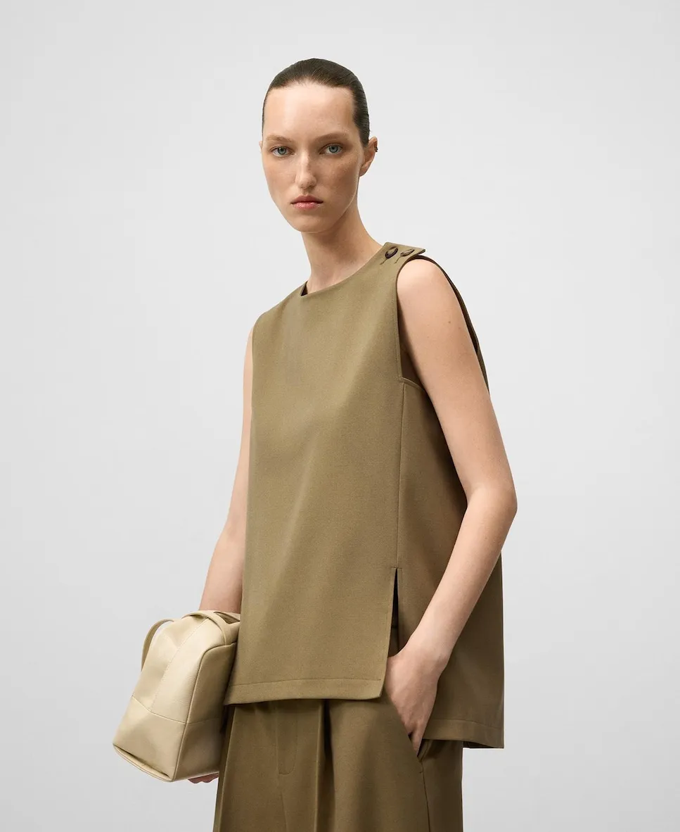 Женский топ прямого кроя Adolfo Dominguez, светло-коричневый
Женский топ прямого кроя Adolfo Dominguez, светло-коричневый