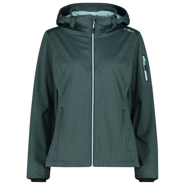 Женская легкая куртка софтшелл с капюшоном на молнии - куртка софтшелл Cmp, Darker Agave
Женская легкая куртка софтшелл с капюшоном на молнии - куртка софтшелл Cmp, Darker Agave