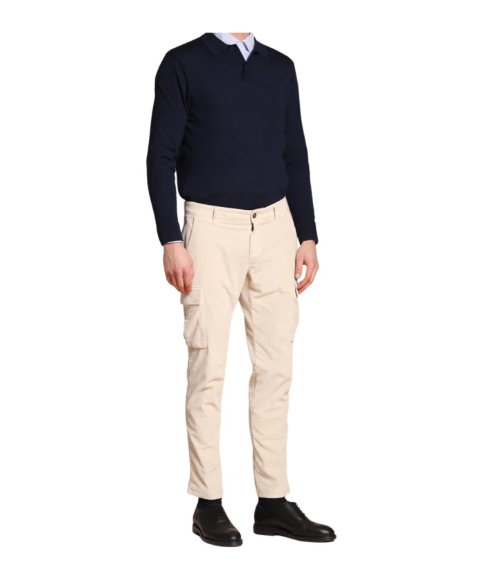 Бархатные брюки-карго, очень узкий крой Mason'S, бежевый
Бархатные брюки-карго, очень узкий крой Mason'S, бежевый