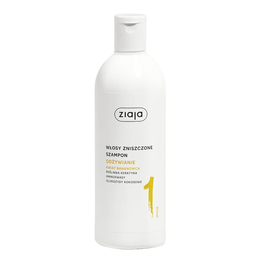 Шампунь для волос Ziaja Banana Flower питательный, 400 мл
Шампунь для волос Ziaja Banana Flower питательный, 400 мл