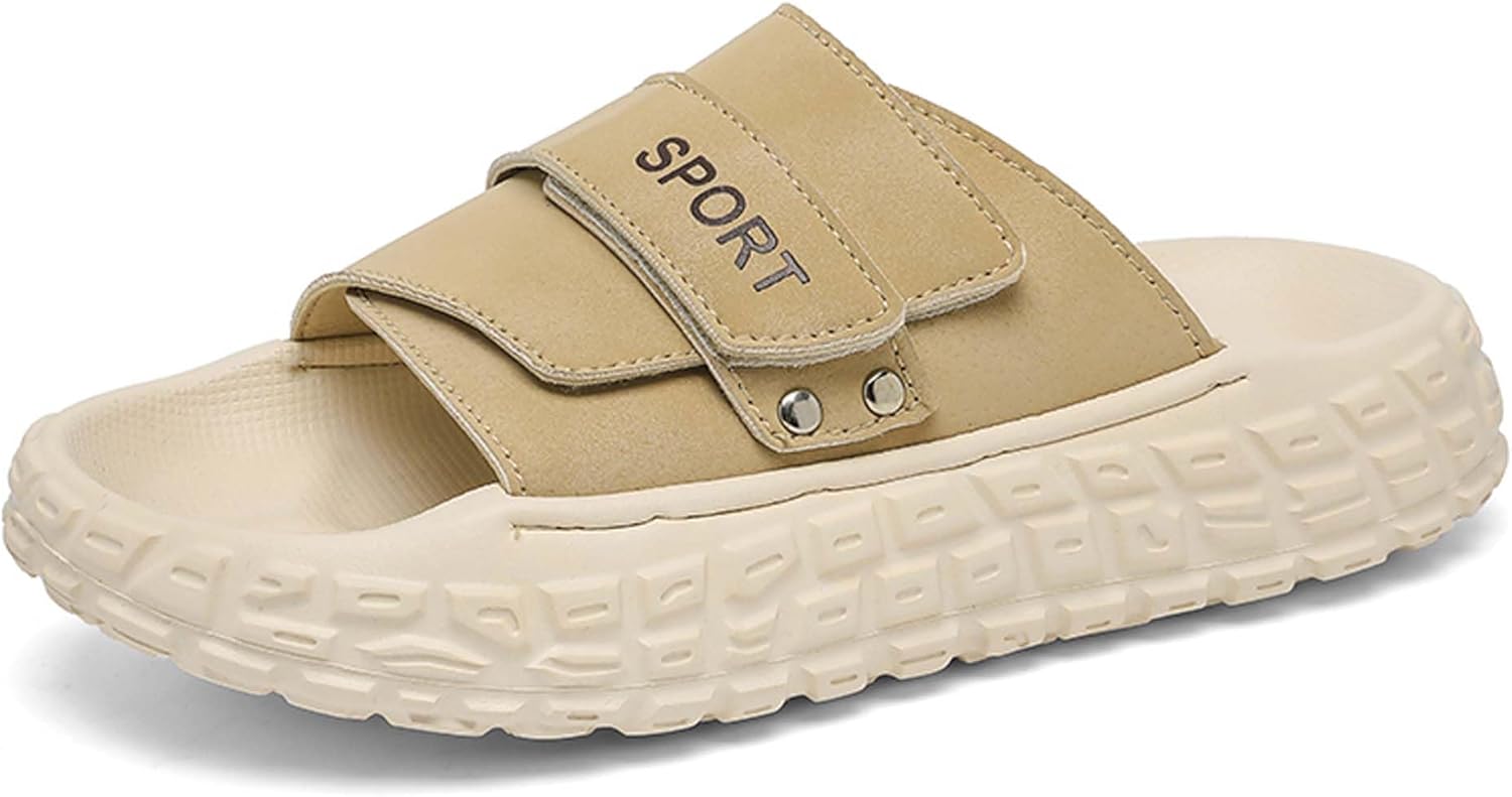 Мужские слайд-сандалии с толстой подошвой, мягкие летние тапочки для ходьбы, противоскользящие, быстро сохнущие, для отдыха, отпуска и пляжа Generic, хаки
Мужские слайд-сандалии с толстой подошвой, мягкие летние тапочки для ходьбы, противоскользящие, быстро сохнущие, для отдыха, отпуска и пляжа Generic, хаки