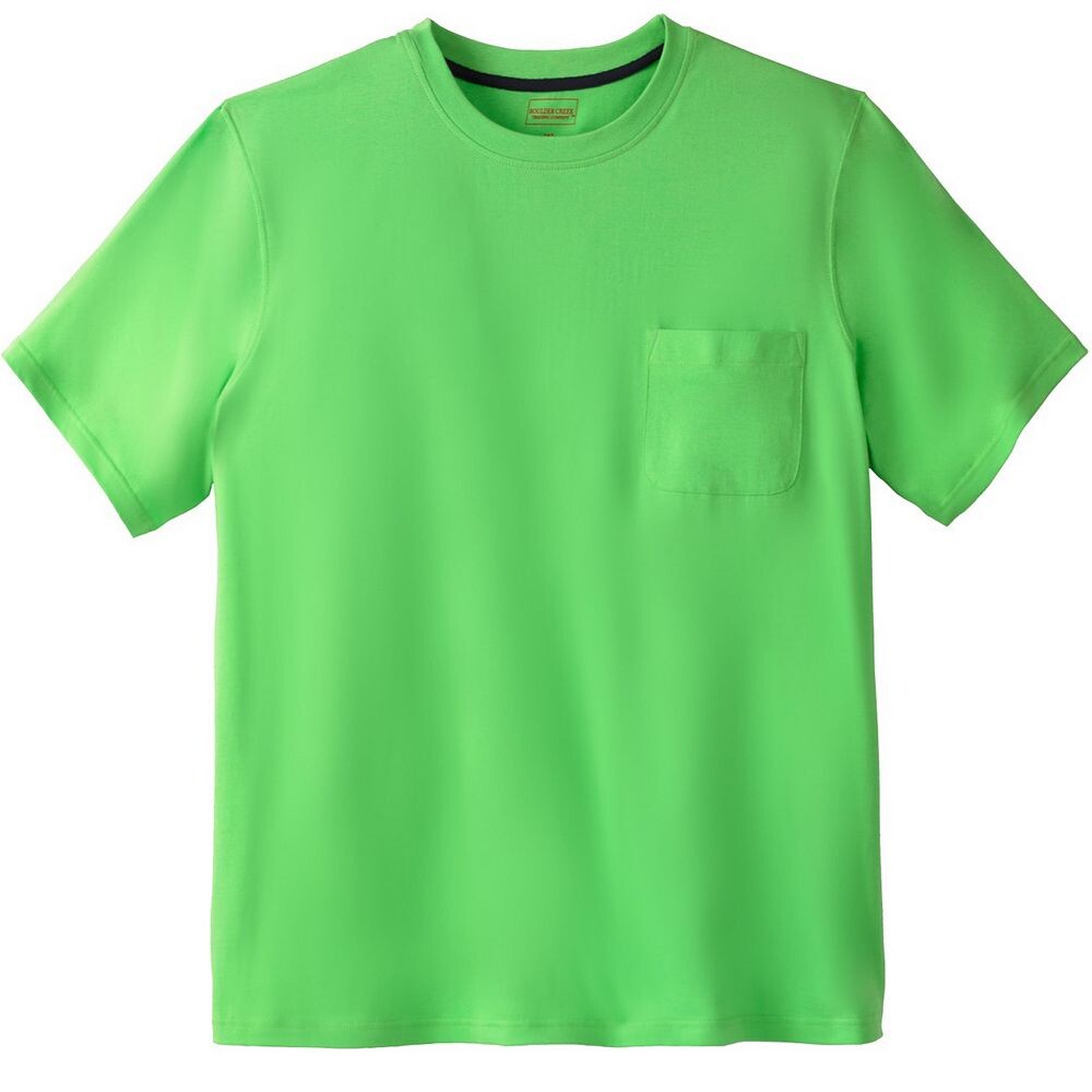 Мужская футболка с круглым вырезом Boulder Creek By Kingsize Big & Tall Heavyweight, цвет Electric Green
Мужская футболка с круглым вырезом Boulder Creek By Kingsize Big & Tall Heavyweight, цвет Electric Green