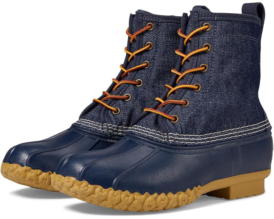 Ботинки L.L.Bean Bean Boot 8" Denim Insulated Flannel Lined, цвет Dark Denim/Bright Navy/Gum/Classic Navy
Ботинки L.L.Bean Bean Boot 8" Denim Insulated Flannel Lined, цвет Dark Denim/Bright Navy/Gum/Classic Navy