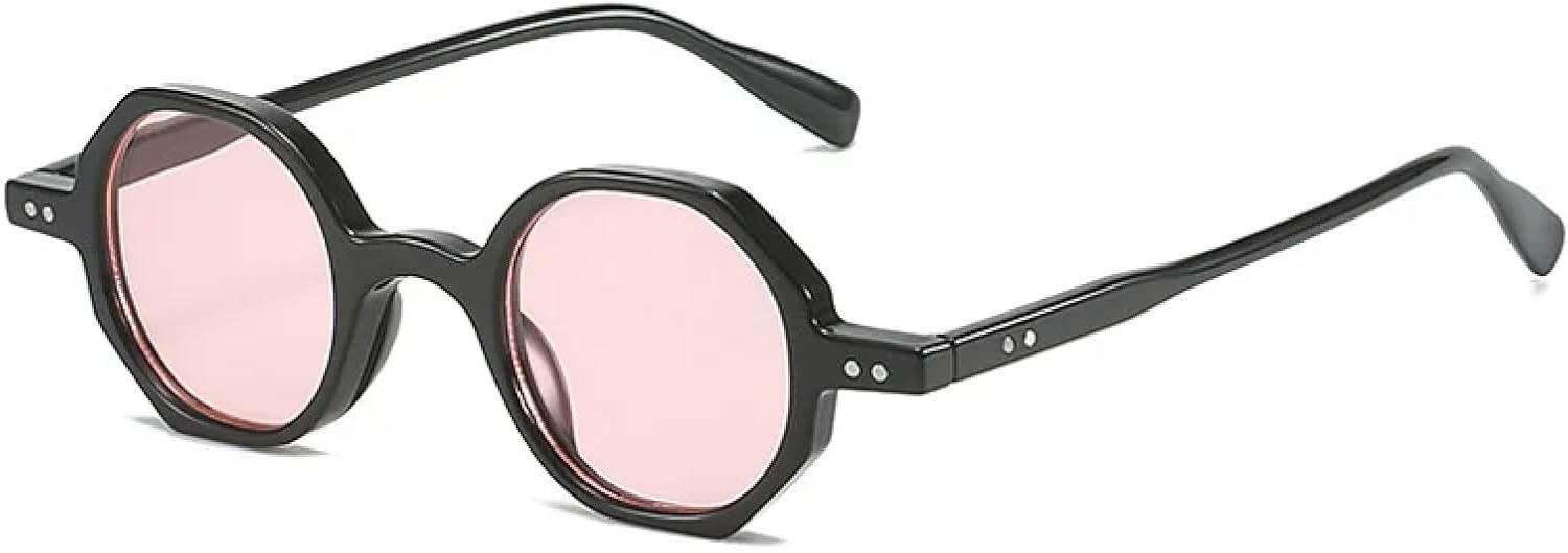 Солнцезащитные очки с защитой от УФ-излучения UV400 | Круглая панк-оправа, маленькая | Для женщин и мужчин, для занятий спортом на открытом воздухе и вождения DSVIGF, C6black-pink
Солнцезащитные очки с защитой от УФ-излучения UV400 | Круглая панк-оправа, маленькая | Для женщин и мужчин, для занятий спортом на открытом воздухе и вождения DSVIGF, C6black-pink
