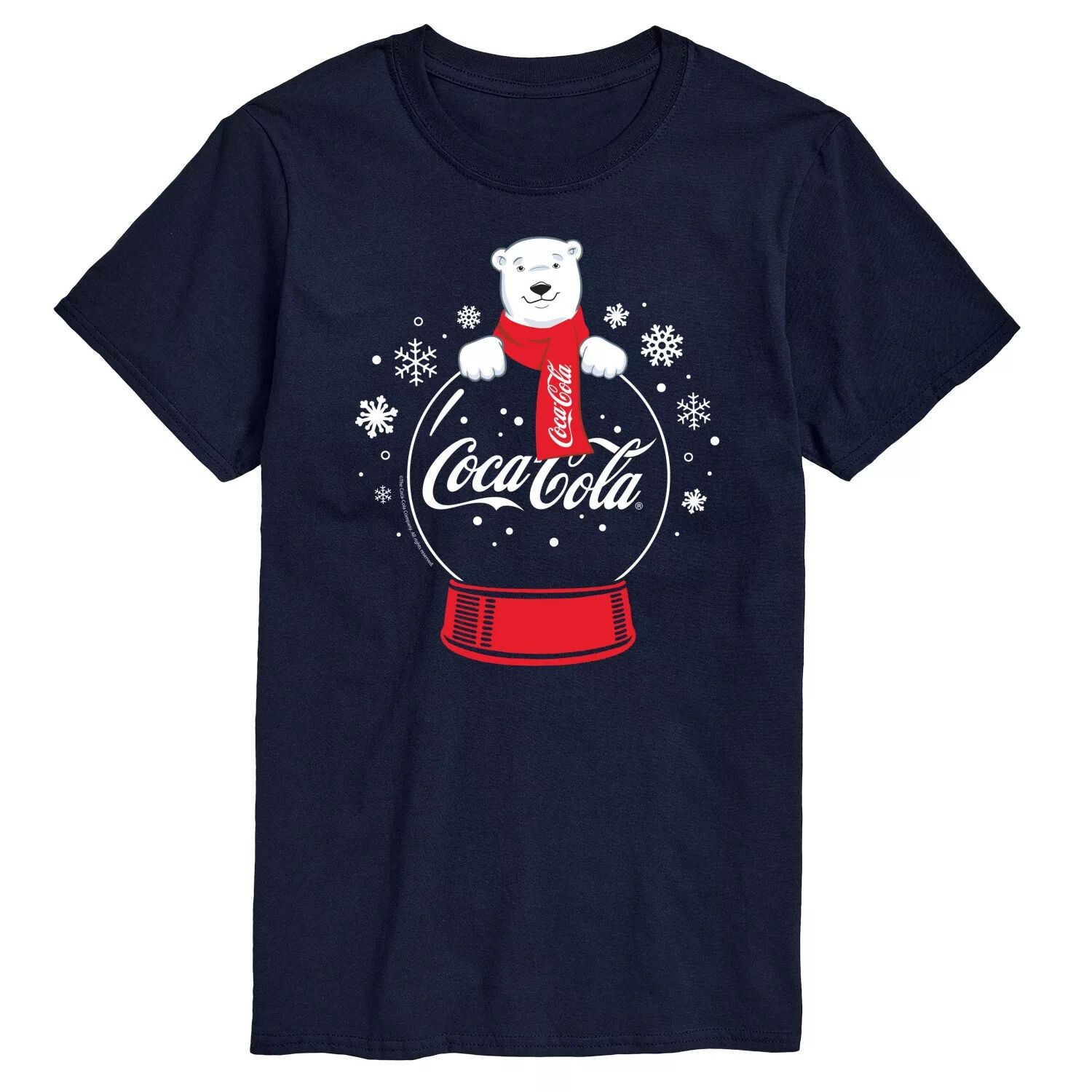 Футболка с изображением снежного шара Big & Tall Coca-Cola Polar Bear Licensed Character, синий
Футболка с изображением снежного шара Big & Tall Coca-Cola Polar Bear Licensed Character, синий