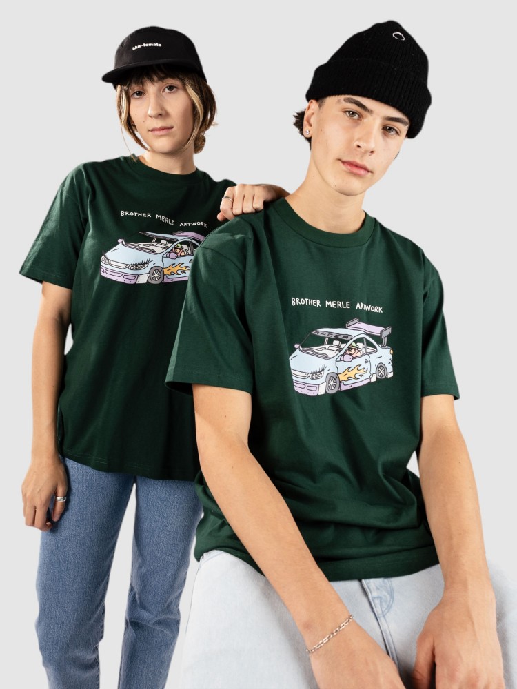 Футболка Brother Merle Racer T-Shirt, forest green, Зеленый, Футболка Brother Merle Racer T-Shirt, forest green
Футболка Brother Merle Racer T-Shirt, forest green, Зеленый, Футболка Brother Merle Racer T-Shirt, forest green