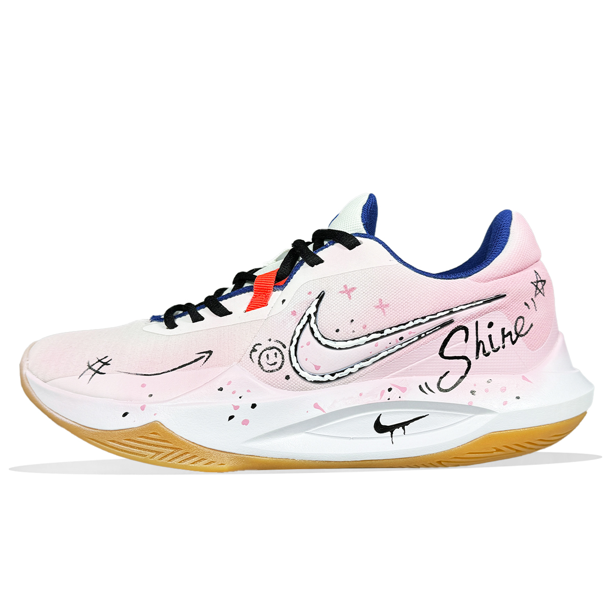 Nike Точность 6 Антискользящие износостойкие низкие баскетбольные кроссовки мужские розовые, цвет Pink
Nike Точность 6 Антискользящие износостойкие низкие баскетбольные кроссовки мужские розовые, цвет Pink