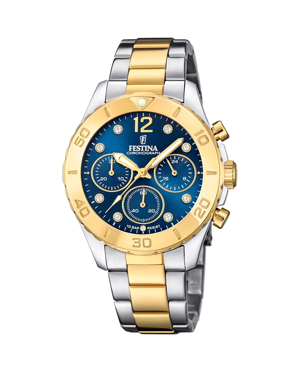 F20604/3 Женские часы Boyfriend из двухцветной стали Festina, мультиколор
F20604/3 Женские часы Boyfriend из двухцветной стали Festina, мультиколор