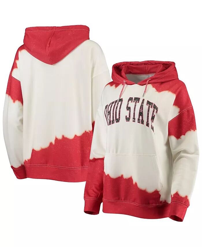 Женская белая, алая толстовка с капюшоном Ohio State Buckeyes For the Fun с двойной окраской Gameday Couture
Женская белая, алая толстовка с капюшоном Ohio State Buckeyes For the Fun с двойной окраской Gameday Couture