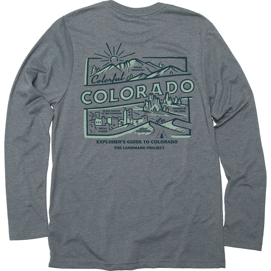 Футболка Landmark Project Explore Colorado Long-Sleeve Pocket Landmark Project, Manatee
Футболка Landmark Project Explore Colorado Long-Sleeve Pocket Landmark Project, Manatee