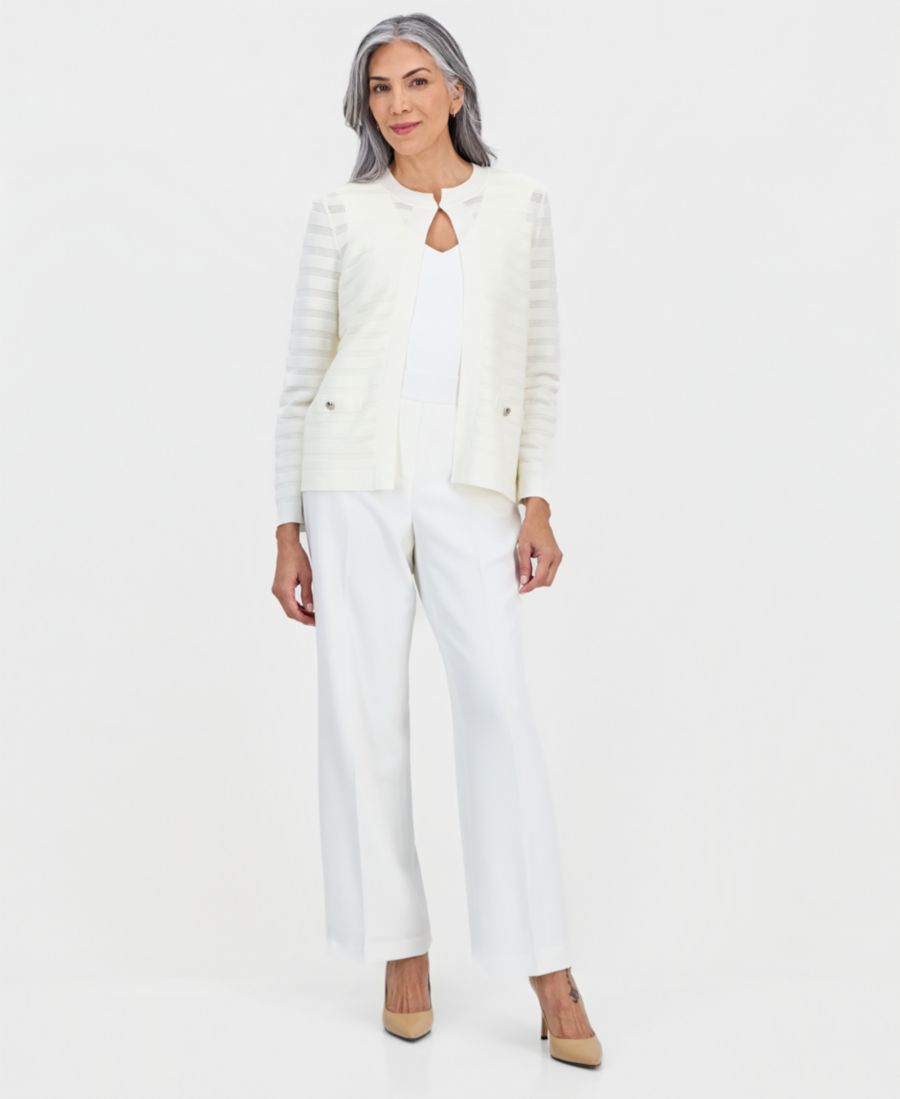 Женские брюки Gracie с высокой посадкой и прямыми штанинами Kasper, Vanilla Ice
Женские брюки Gracie с высокой посадкой и прямыми штанинами Kasper, Vanilla Ice