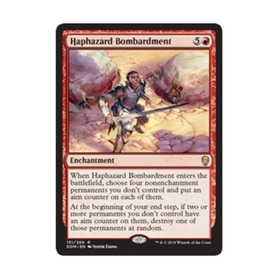 CCG Бессистемная бомбардировка (клавиша R), MTG - Dominaria
CCG Бессистемная бомбардировка (клавиша R), MTG - Dominaria