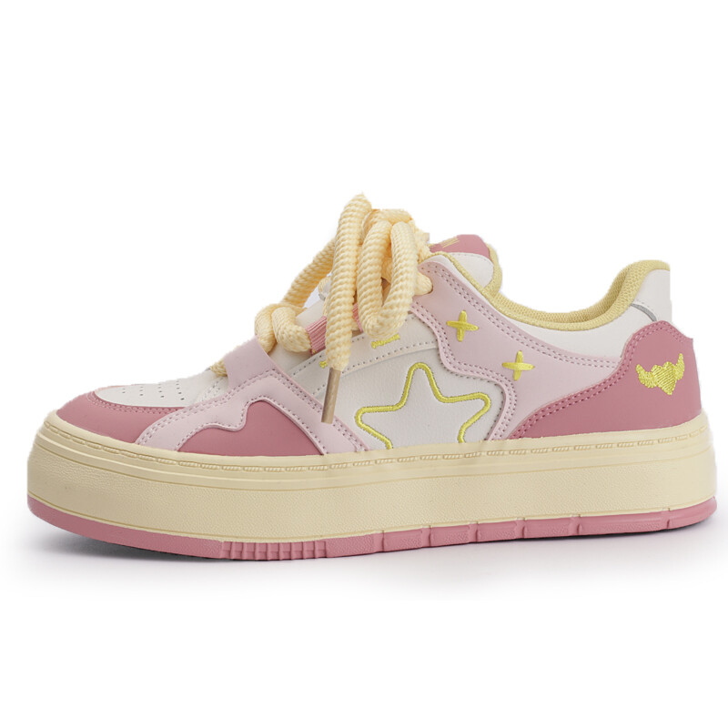 Кроссовки Miss Zhang Skateboarding Shoes Women's Low-top, цвет Cherry Blossom Pink
Кроссовки Miss Zhang Skateboarding Shoes Women's Low-top, цвет Cherry Blossom Pink