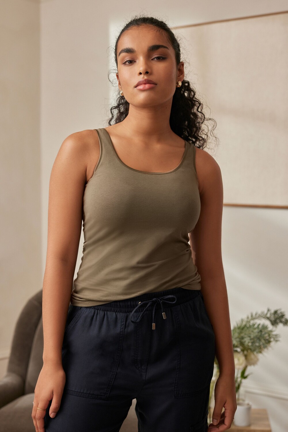 Утягивающий жилет из хлопка с секретом контроля живота Next, зеленый
Утягивающий жилет из хлопка с секретом контроля живота Next, зеленый