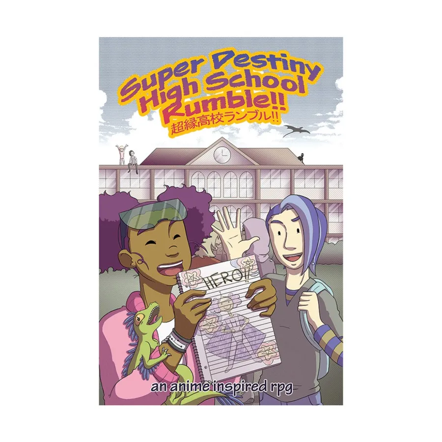 Super Destiny High School Rumble, Role Playing Games (Five Wits Press), мягкая обложка
Super Destiny High School Rumble, Role Playing Games (Five Wits Press), мягкая обложка