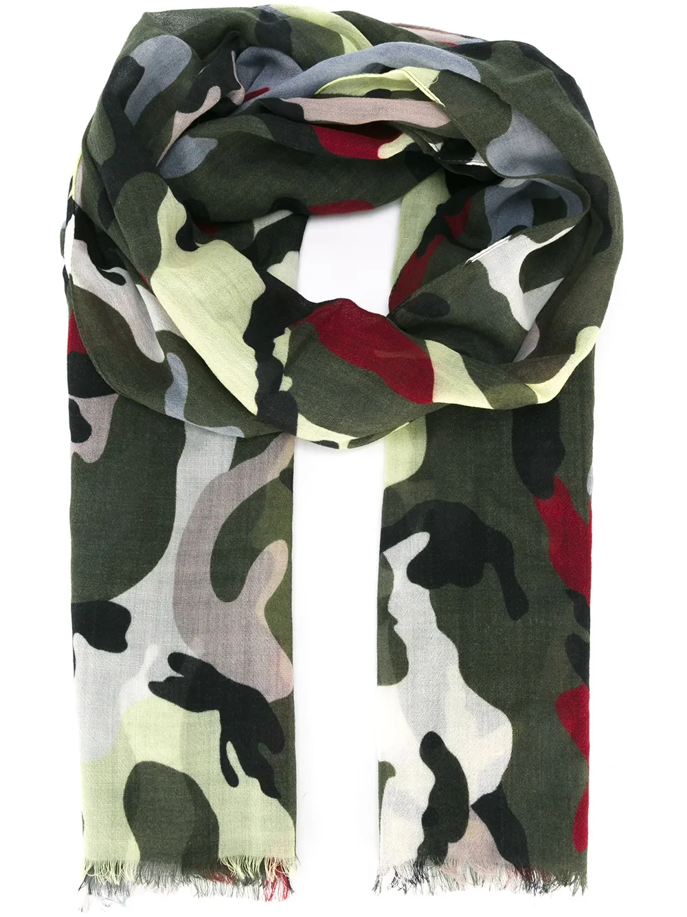Камуфляжный шарф VALENTINO GARAVANI, зеленый
Камуфляжный шарф VALENTINO GARAVANI, зеленый