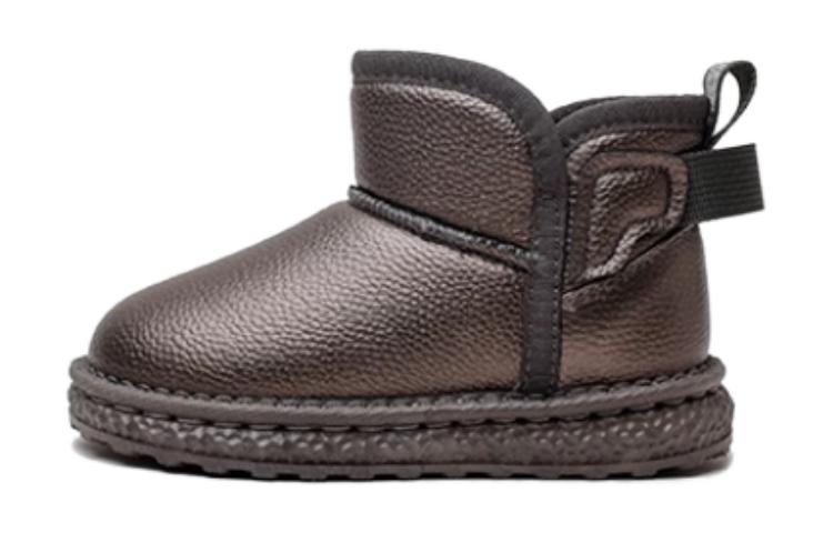 Нескользящие теплые детские ботинки с защитой от ударов BOBDOG, Gunmetal
Нескользящие теплые детские ботинки с защитой от ударов BOBDOG, Gunmetal