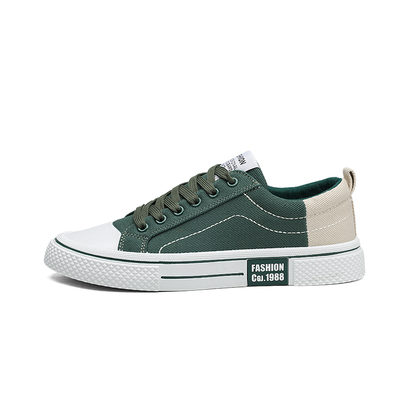 Kinglake Антискользящие износостойкие мужские низкие кеды из холста зеленого цвета, цвет Green
Kinglake Антискользящие износостойкие мужские низкие кеды из холста зеленого цвета, цвет Green