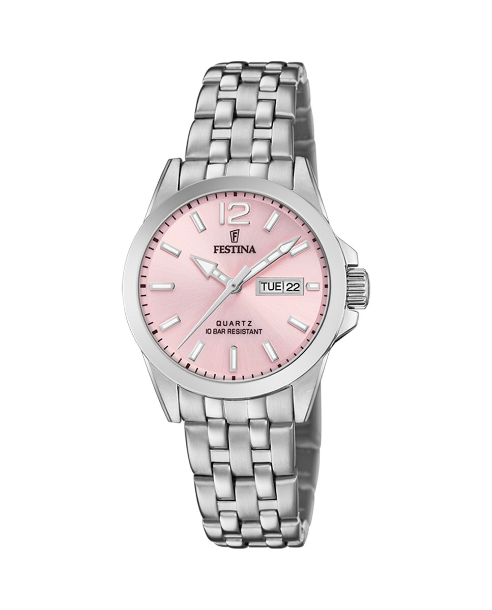 Женские часы F20455/2 Acero Classico в серебристой стали Festina, серебро
Женские часы F20455/2 Acero Classico в серебристой стали Festina, серебро