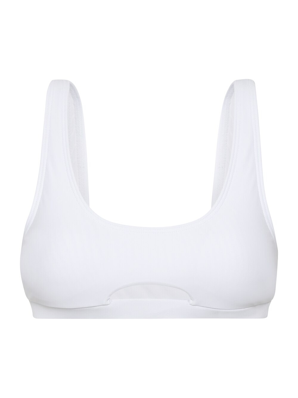 Топ бикини без косточек LSCN by LASCANA Gina, белый 
Топ бикини без косточек LSCN by LASCANA Gina, белый