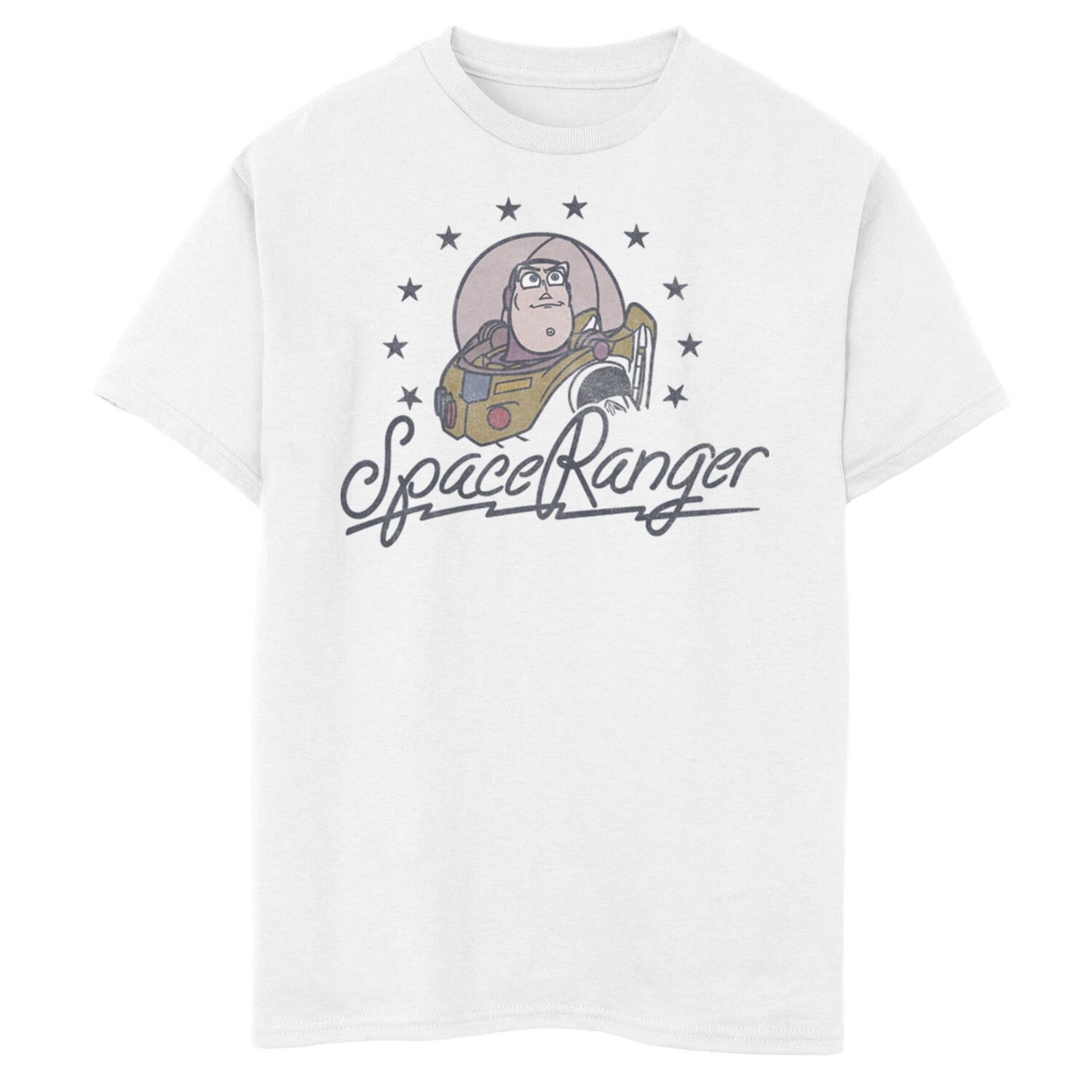 Футболка с рисунком «История игрушек» Disney/Pixar для мальчиков 8–20 лет «Базз Космический рейнджер» Disney / Pixar, белый
Футболка с рисунком «История игрушек» Disney/Pixar для мальчиков 8–20 лет «Базз Космический рейнджер» Disney / Pixar, белый