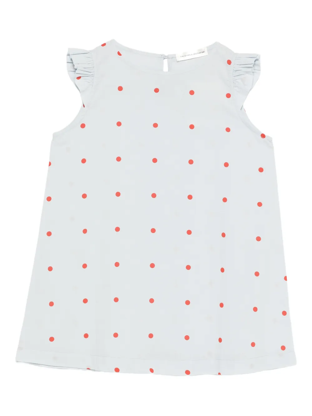 Платье с оборками на рукавах The Animals Observatory, синий
Платье с оборками на рукавах The Animals Observatory, синий