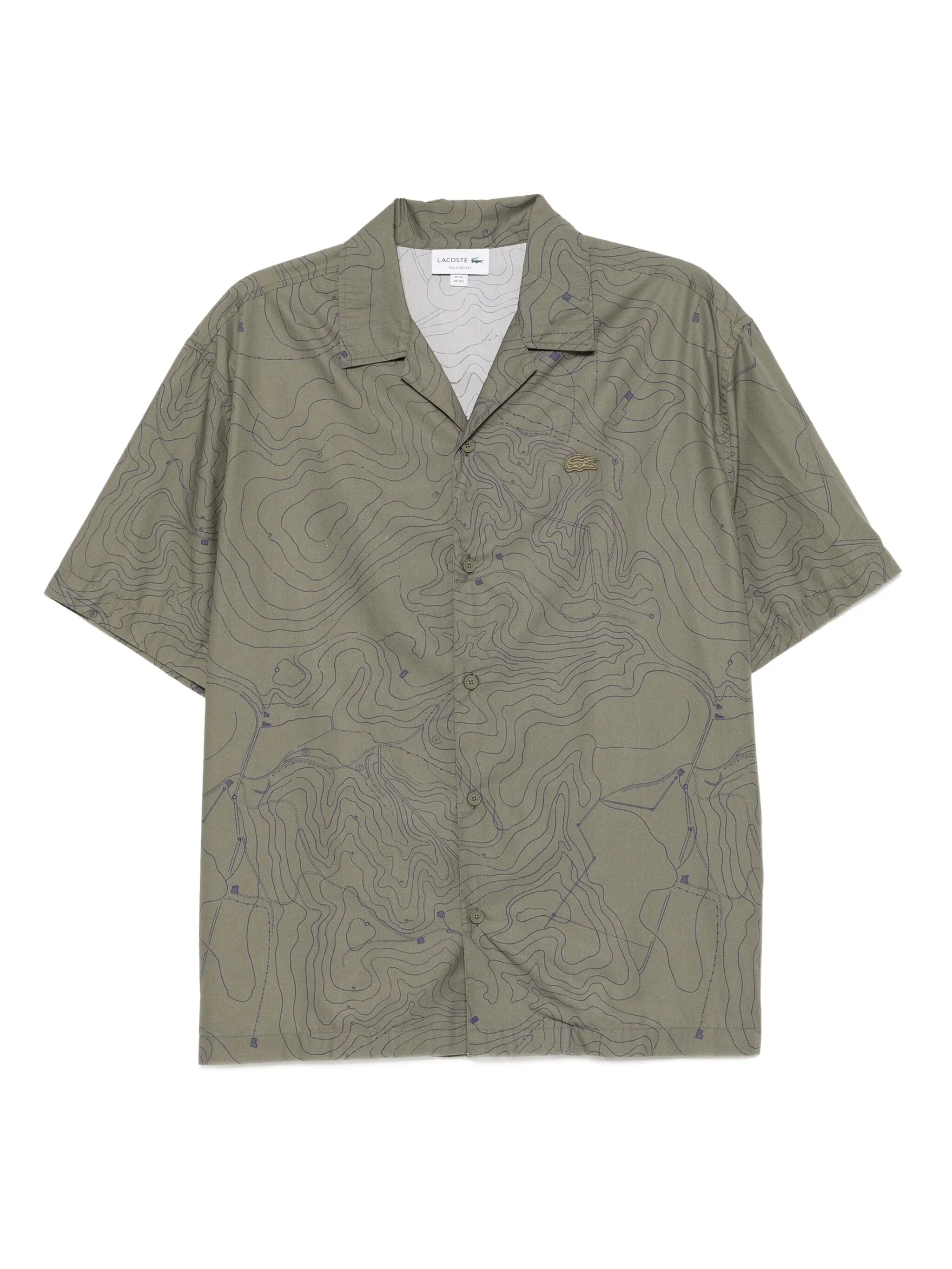 Рубашка с вышитым логотипом Lacoste, зеленый
Рубашка с вышитым логотипом Lacoste, зеленый