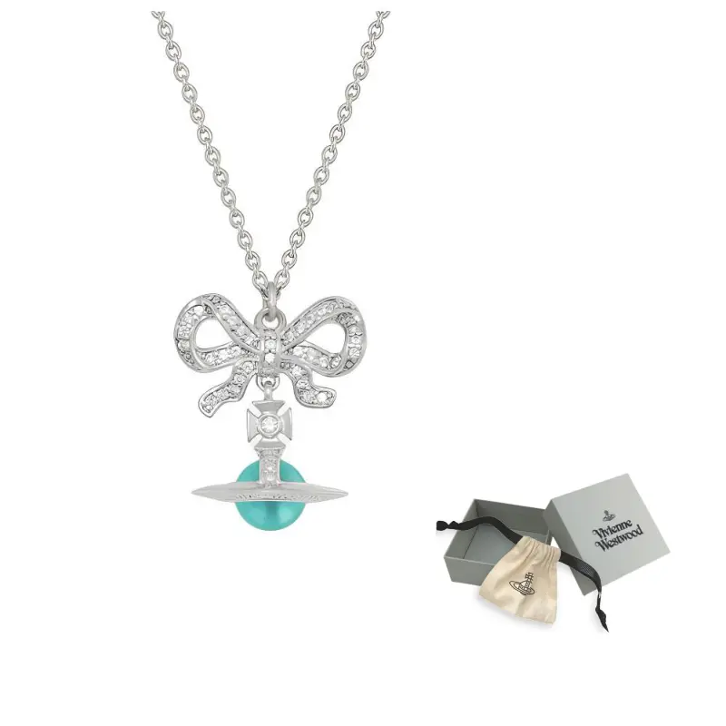Vivienne Westwood Женское ожерелье Turquoise/Silver
Vivienne Westwood Женское ожерелье Turquoise/Silver
