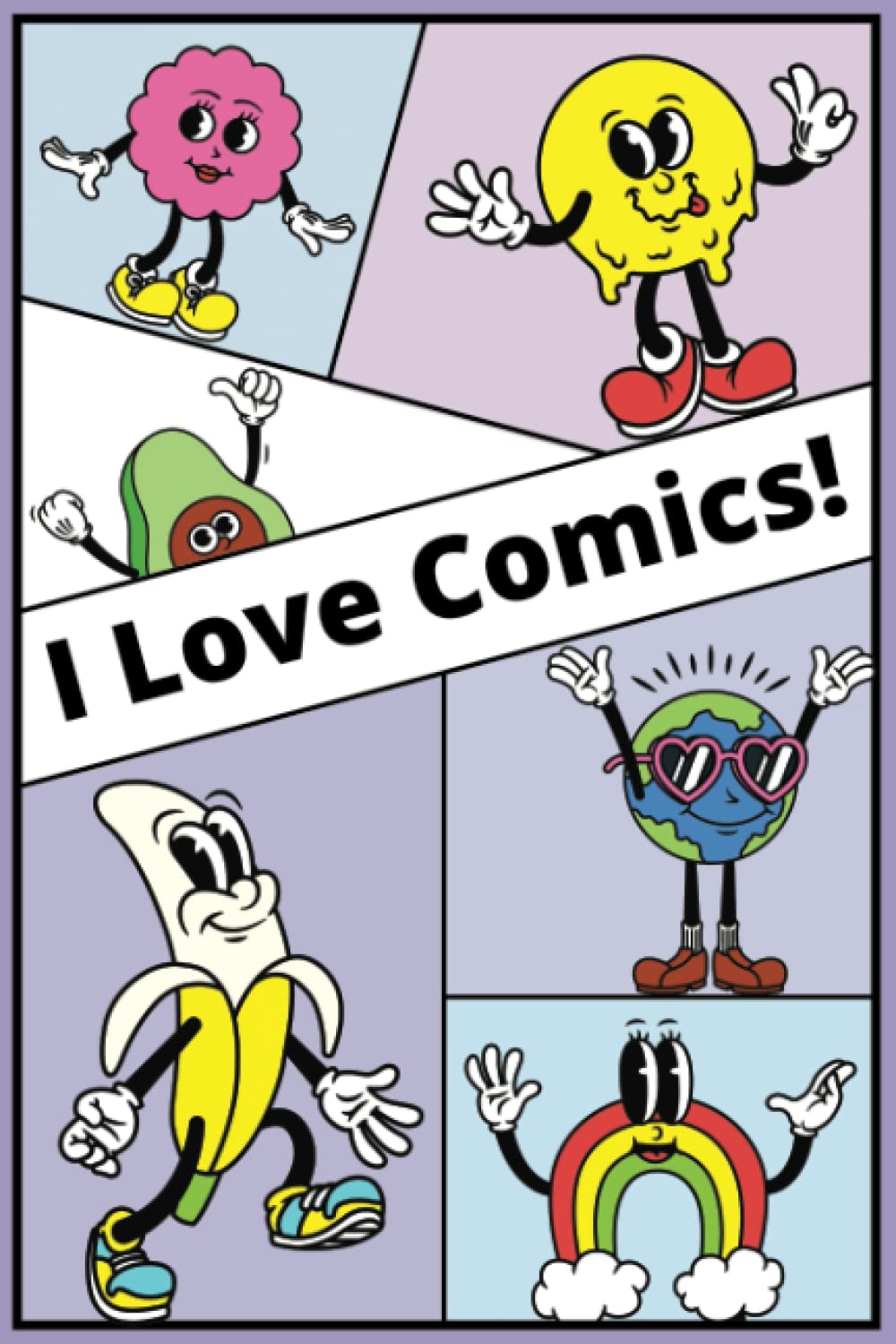 I Love Comics!: A blank sketchbook that lets your child create their own awesome comics!
I Love Comics!: A blank sketchbook that lets your child create their own awesome comics!