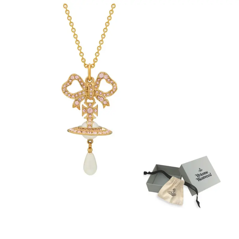 Ожерелье Rigoberta Bow с жемчужным декором Vivienne Westwood, золотой
Ожерелье Rigoberta Bow с жемчужным декором Vivienne Westwood, золотой