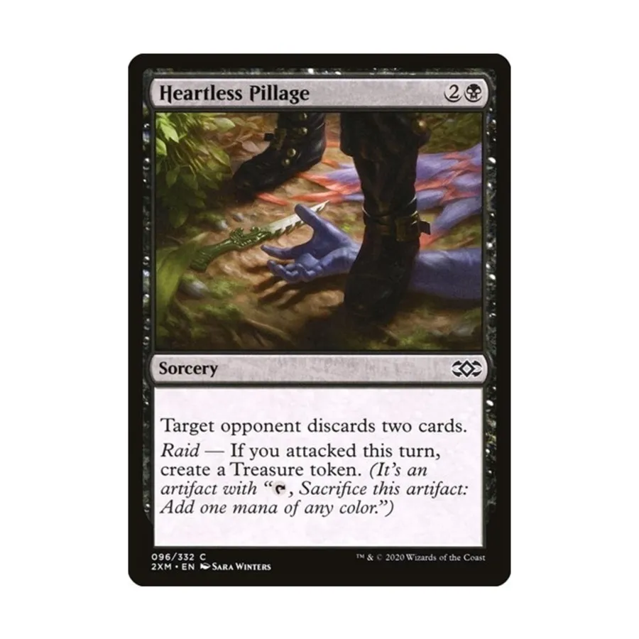 CCG Бессердечное ограбление (С) (Фольга), MTG - Double Masters
CCG Бессердечное ограбление (С) (Фольга), MTG - Double Masters